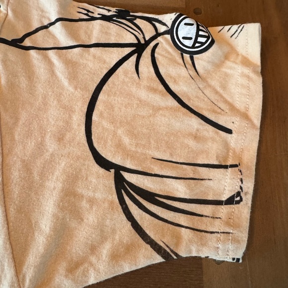 Graphic Men's Tee with Bold Design - Beige, Red and Black; new without tags - Picture 5 of 9